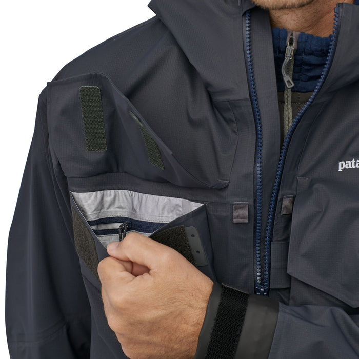 Patagonia Men's SST Jacket Smolder Blue Image 06