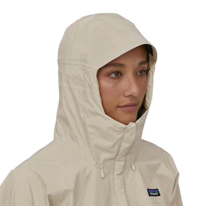 Patagonia Women's Torrentshell 3L Rain Jacket Wool White Image 05