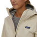 Patagonia Women's Torrentshell 3L Rain Jacket Wool White Image 06