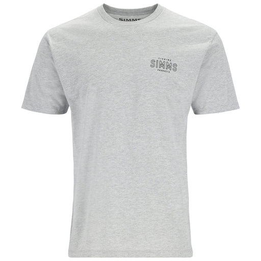 Simms Linework T-Shirt Grey Heather 02