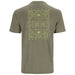 Simms Linework T-Shirt Military Heather 01
