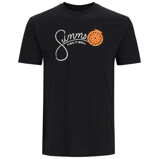 Simms Reel T-Shirt Black 01