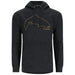 Simms Trout Outline Hoody Charcoal Heather 01