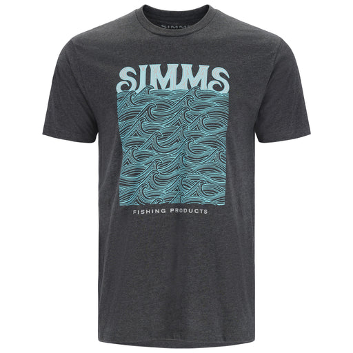 Simms Wave T-Shirt Charcoal Heather 01