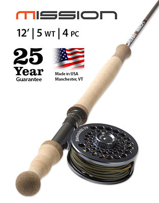 Orvis Mission Two-Handed Fly Rod, 5 / 12'0