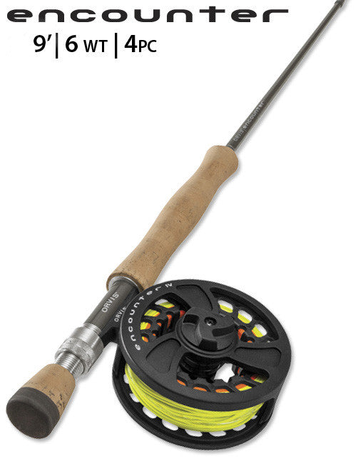 ORVIS ENCOUNTER 9ft 6wt - 4pc OUTFIT