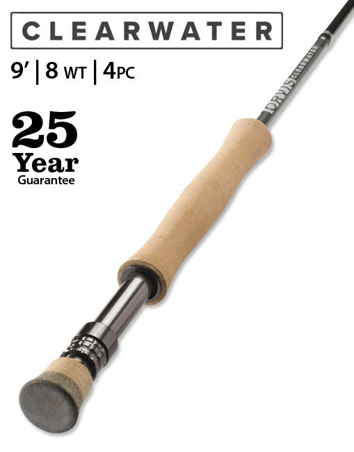 Orvis Clearwater 9'0 8wt 4pc Fly Rod — TCO Fly Shop