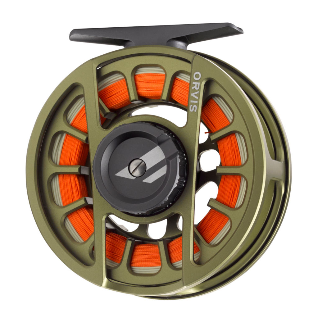 Orvis Hydros Euro Fly Reel - Matte Olive