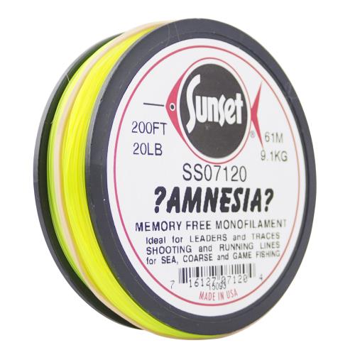 black mono fishing line Amnesia Monofilament Line Green / 40 lb