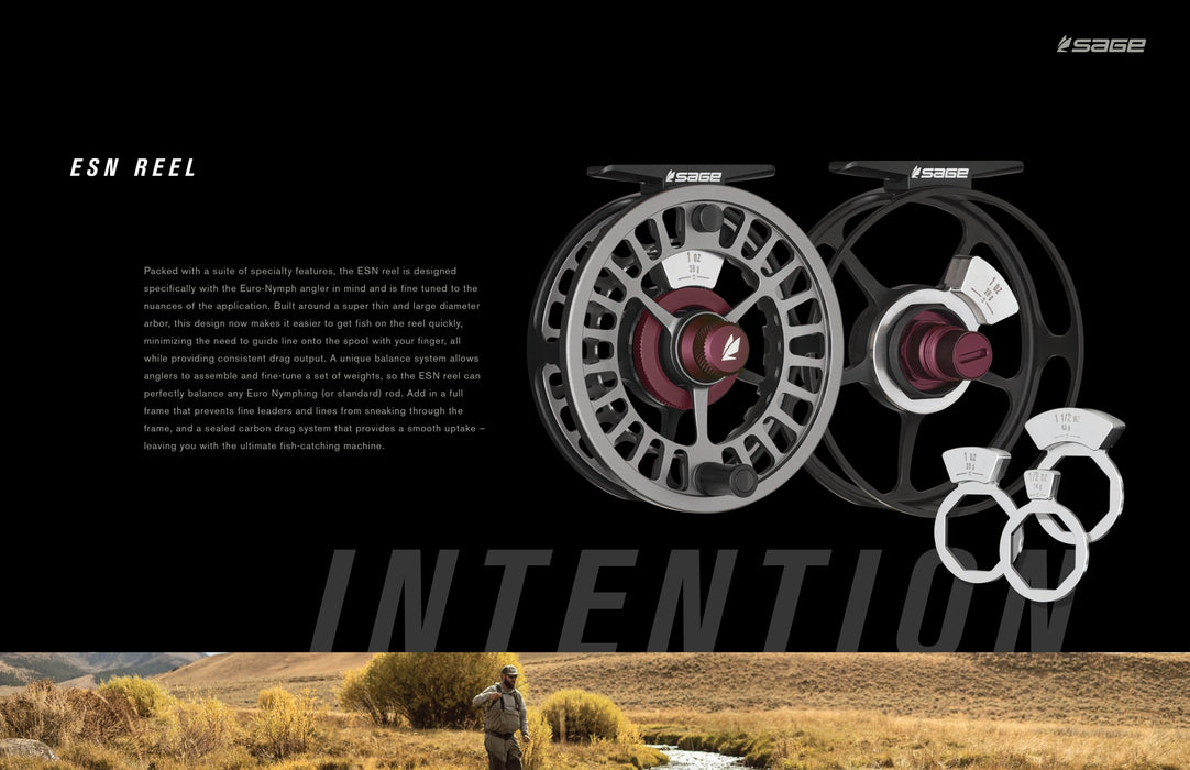 eirson fly reels ESN Fly Fishing Spool Chipotle