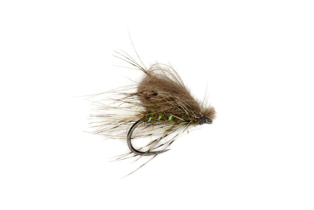 Bubble Emerger Olive Barbless