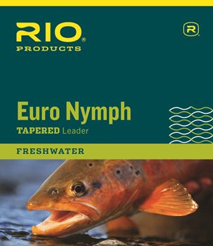 RIO EURO NYMPH LEADER WITH TIPPET RING — TCO Fly Shop