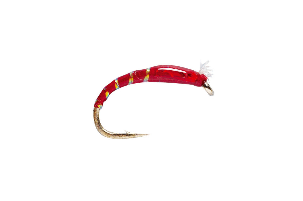 3D Glass Chironomid Red
