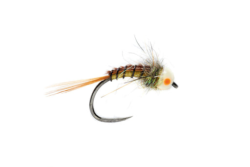 cheek fish hook Hot Cheek Nymph Tungsten Beadhead Barbless — TCO Fly Shop
