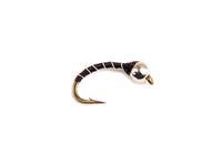 Zebra Midge Black Tungsten Beadhead