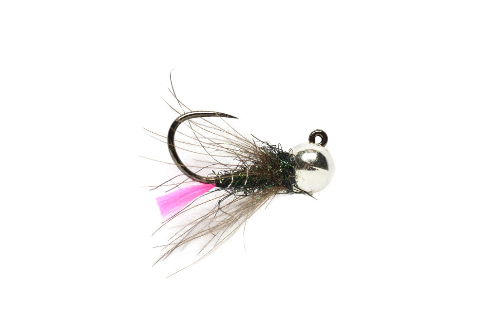 Roza's Pink Tag Jig Barbless