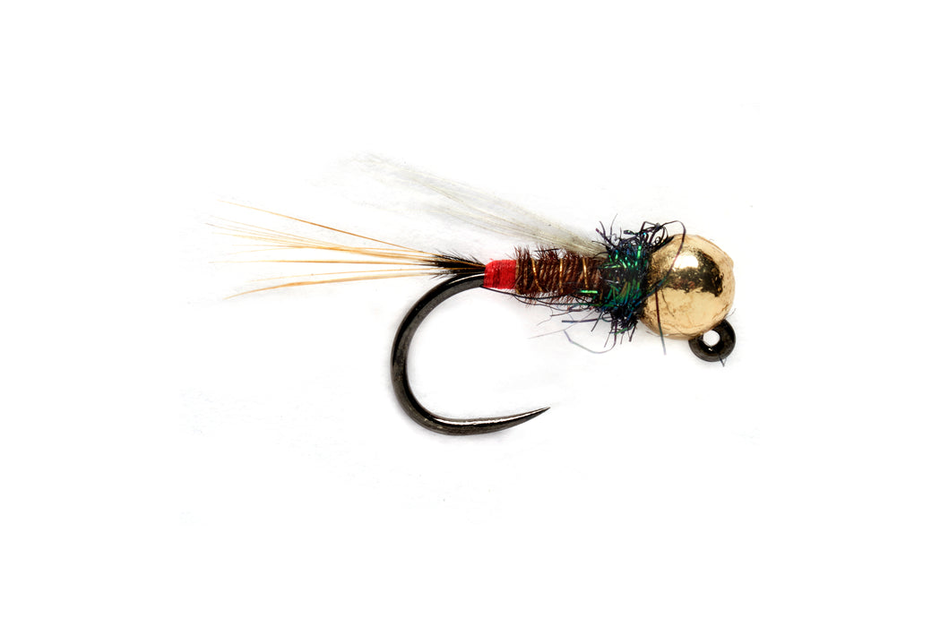 Roza's White Wing Pheasant Tail Jig Barbless