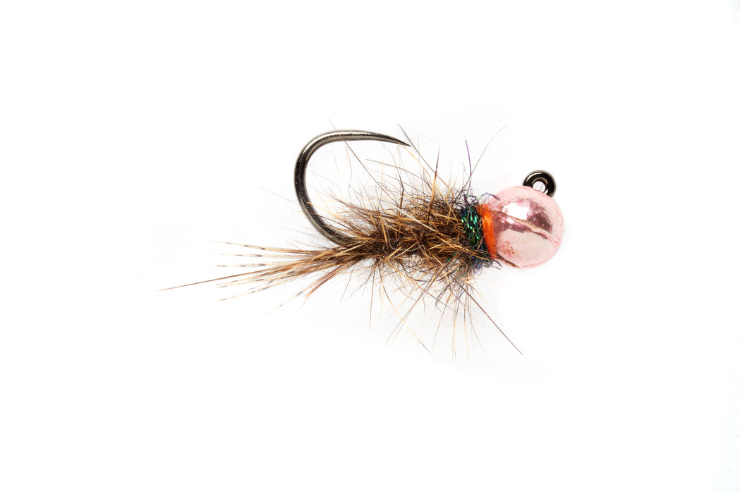 Roza's Pink Hares Ear Jig Barbless