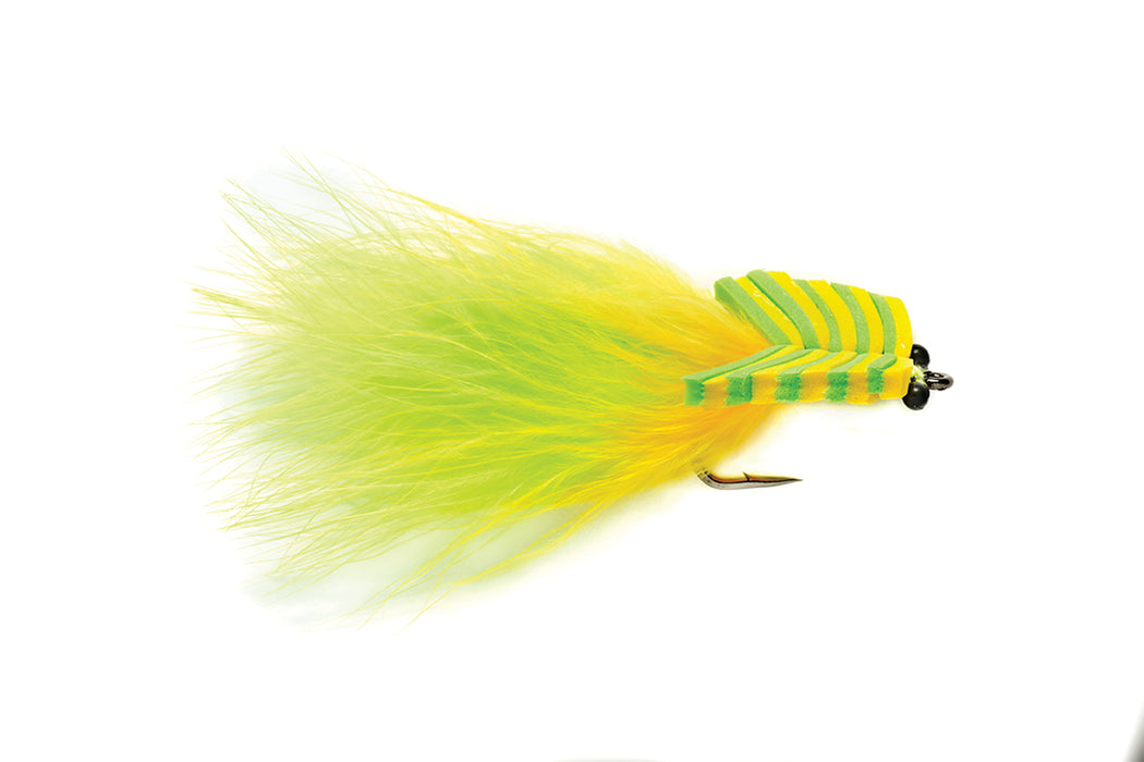 Floating Tarpon Toad Chartreuse