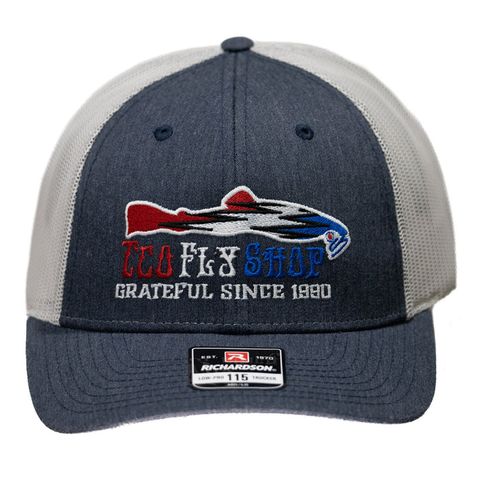 TCO Fly Shop Trucker Hat Steal Your Fish