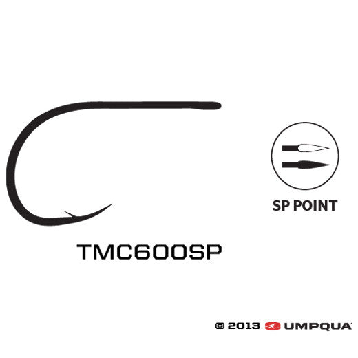 Tiemco TMC 600SP Fly Hooks