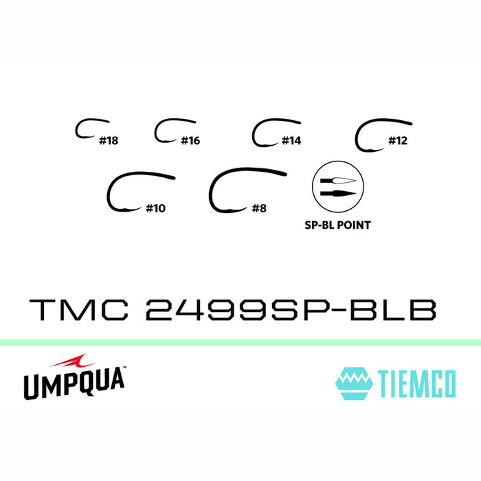 TIEMCO HOOK - TMC 2499SPBL BLK