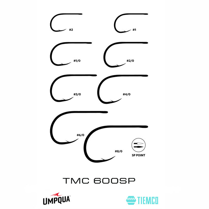 TIEMCO HOOK - TMC 600SP