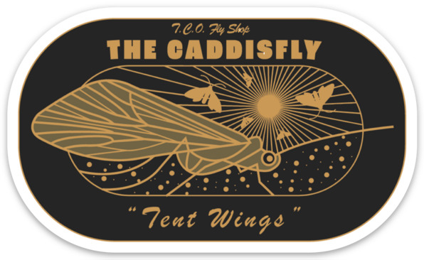 TCO Sticker - Tent Wings Caddisfly