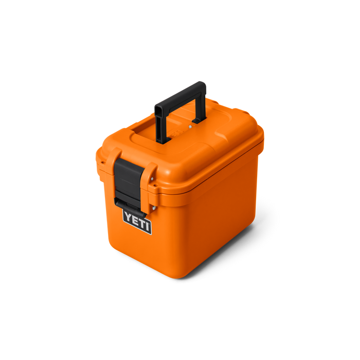 YETI LoadOut GoBox 15, King Crab Orange - Free Shipping