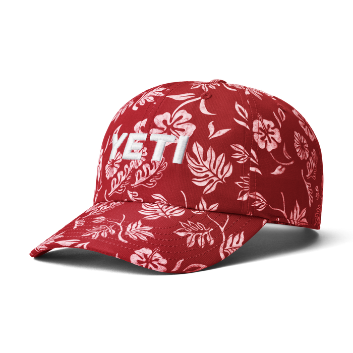 Red top yeti hat