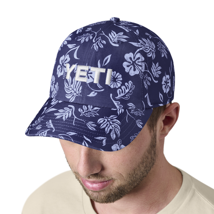 Yeti Floral Print Baseball Cap