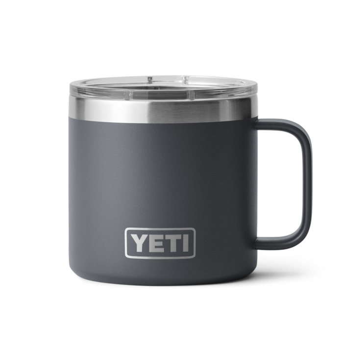 YETI Rambler 14 oz Mug - Charcoal - Kitchen & Company