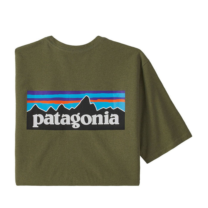 Patagonia Mens P 6 Logo Responsibili Tee
