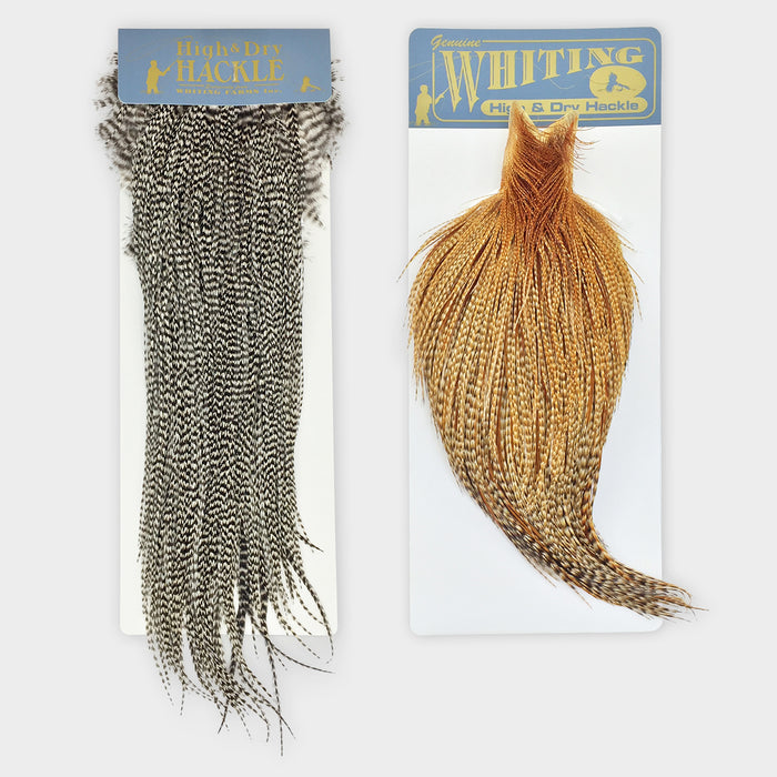 Whiting High & Dry Hackle Saddle