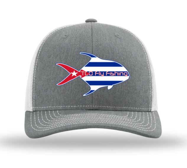 TCO Fly Shop Hat Cuba Permit Trucker