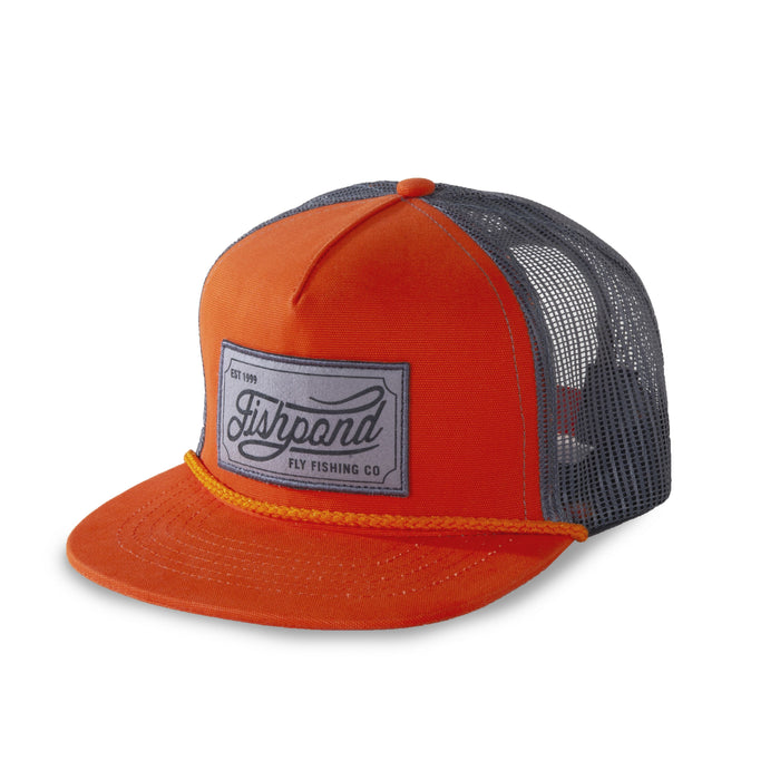 Heritage Trucker Hat - Orange/Charcoal — TCO Fly Shop
