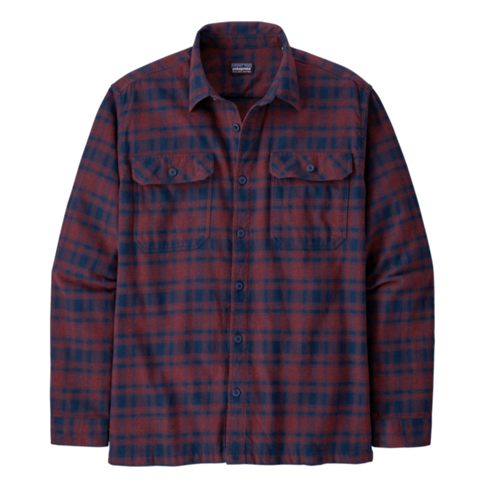 Patagonia Mens Longsleeve Organic Cotton MW Fjord Flannel Shirt Sale TCO Fly Shop