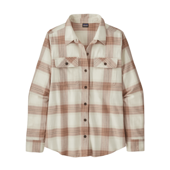 Patagonia Womens Longsleeve Organic Cotton Midweight Fjord Flannel Shirt