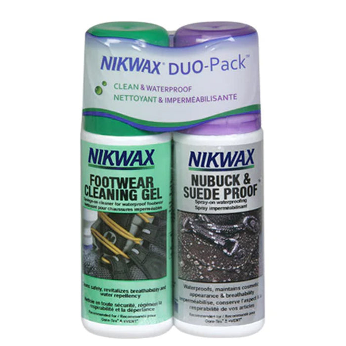 Nikwax Nubuck & Suede Proof Duo-Pack (Spray) 4.2 fl. oz.