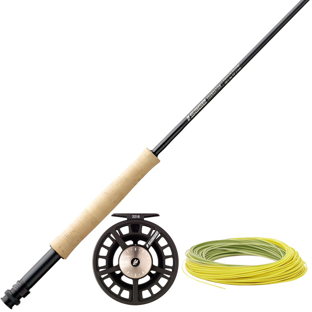 SAGE 5904 FOUNDATION OUTFIT 5WT 4PC 9ft — TCO Fly Shop